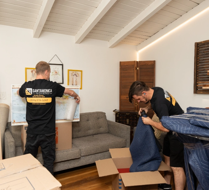 Mover taping an item